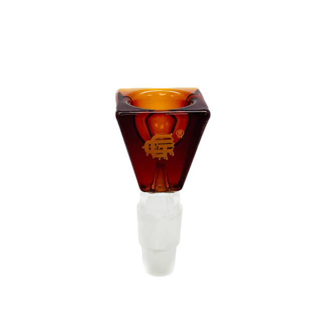 CRYSTAL GLASS 14/18MM RECTANGULAR CUBE GLASS BOWL