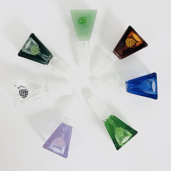 CRYSTAL GLASS 14/18MM RECTANGULAR CUBE GLASS BOWL