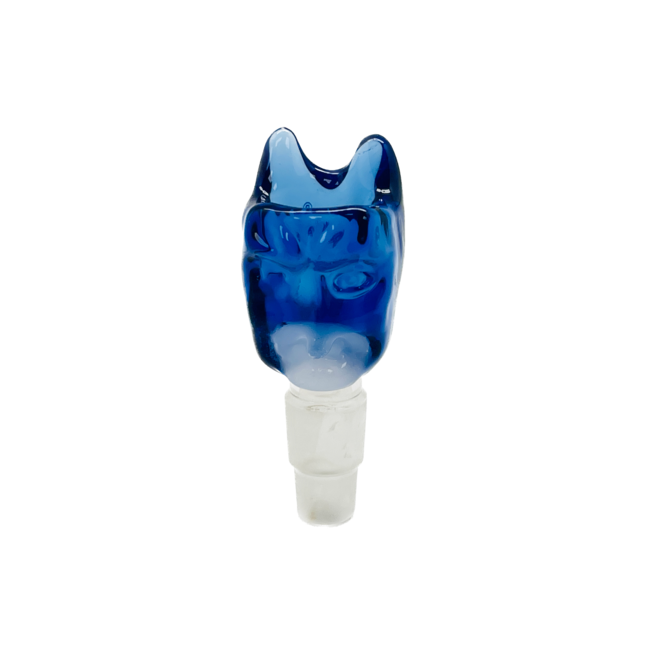 CRYSTAL GLASS 14/18MM SCARED FACE GLASS BOWL