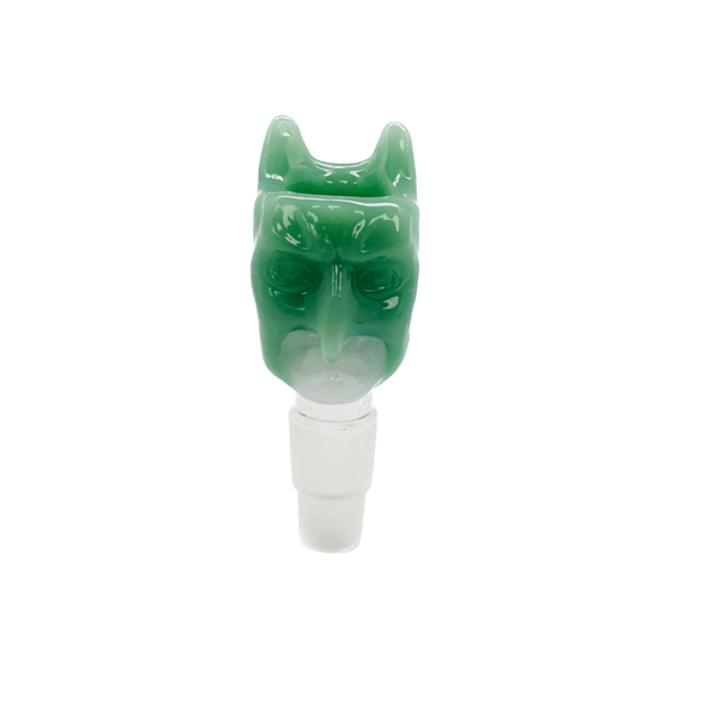 CRYSTAL GLASS 14/18MM SCARED FACE GLASS BOWL