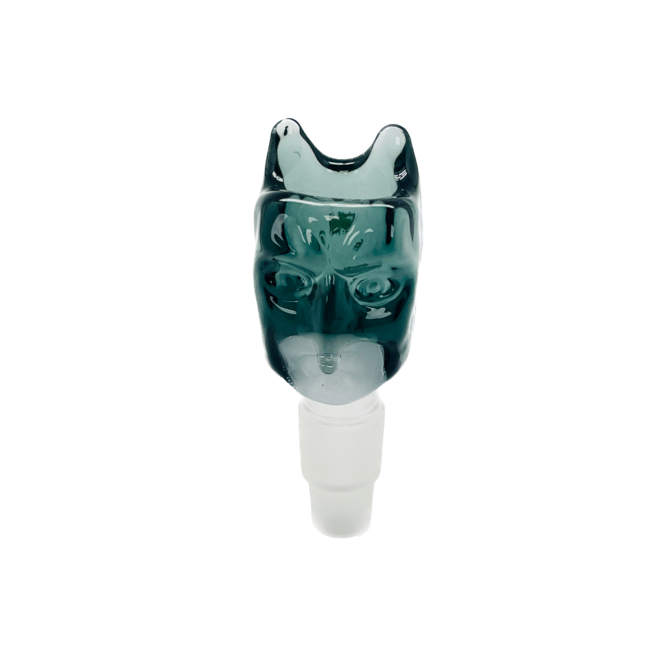 CRYSTAL GLASS 14/18MM SCARED FACE GLASS BOWL