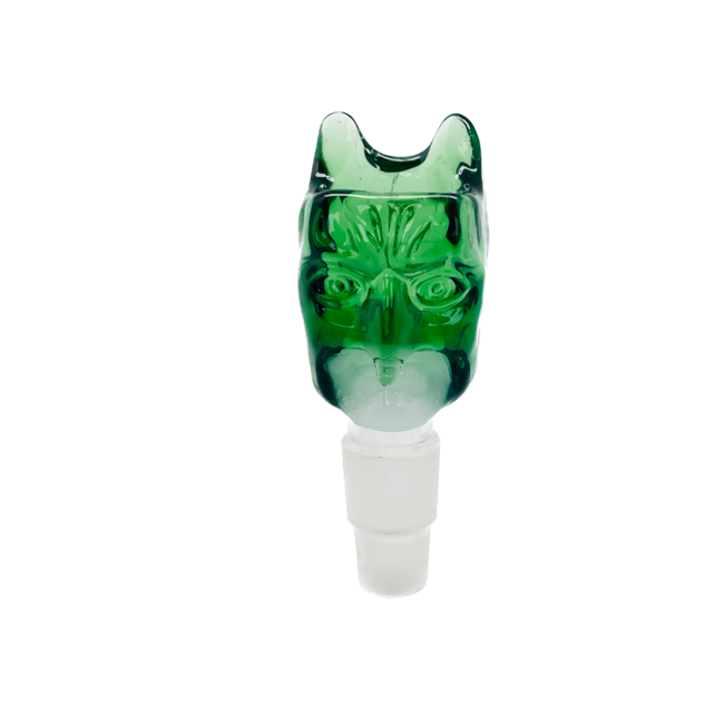 CRYSTAL GLASS 14/18MM SCARED FACE GLASS BOWL