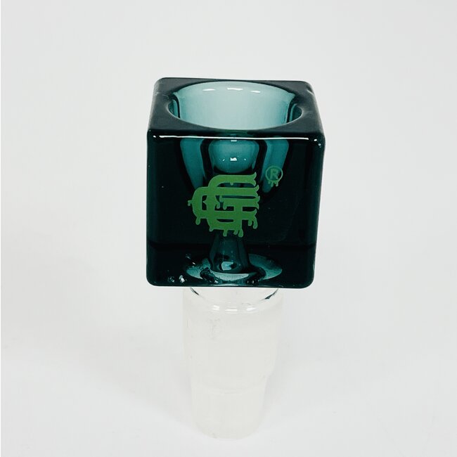 CRYSTAL GLASS 14/18MM CUBE GLASS BOWL