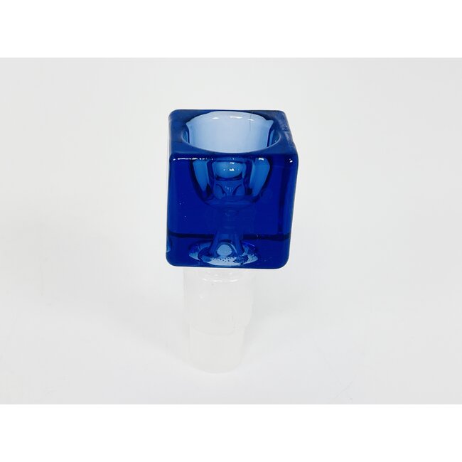 CRYSTAL GLASS 14/18MM CUBE GLASS BOWL
