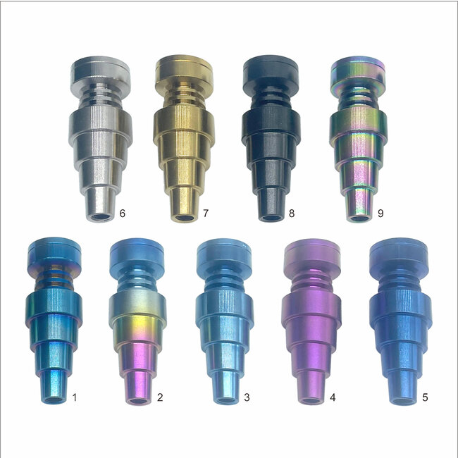 UNIVERSAL TITANIUM NAIL 6 IN 1 DOMELESS MALE/FEMALE CP26-33G