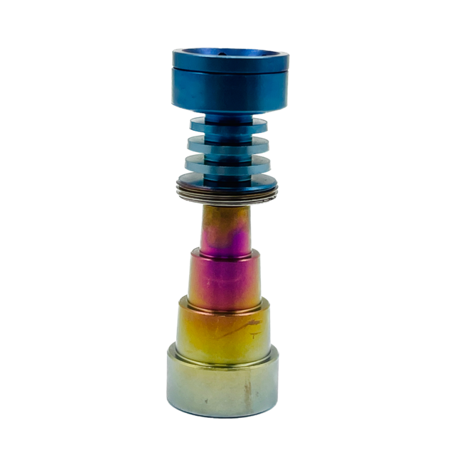 UNIVERSAL TITANIUM NAIL 6 IN 1 DOMELESS MALE/FEMALE CP26-33G