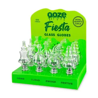 OOZE OOZE FIESTA GLASS GLOBES