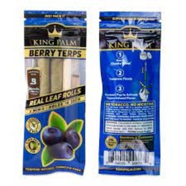 KING PALM KING PALM FLAVOR ROLLS MINI-2PK