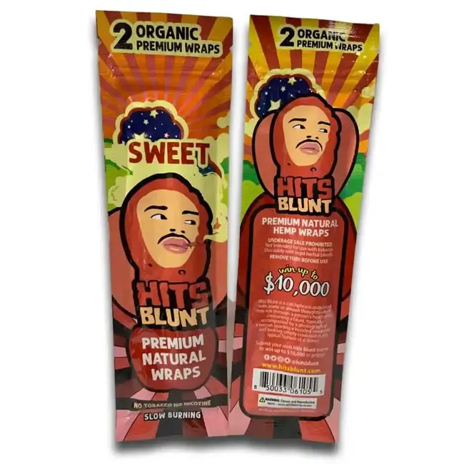 HITS BLUNT HITS BLUNT HEMP WRAP (2 PACK)