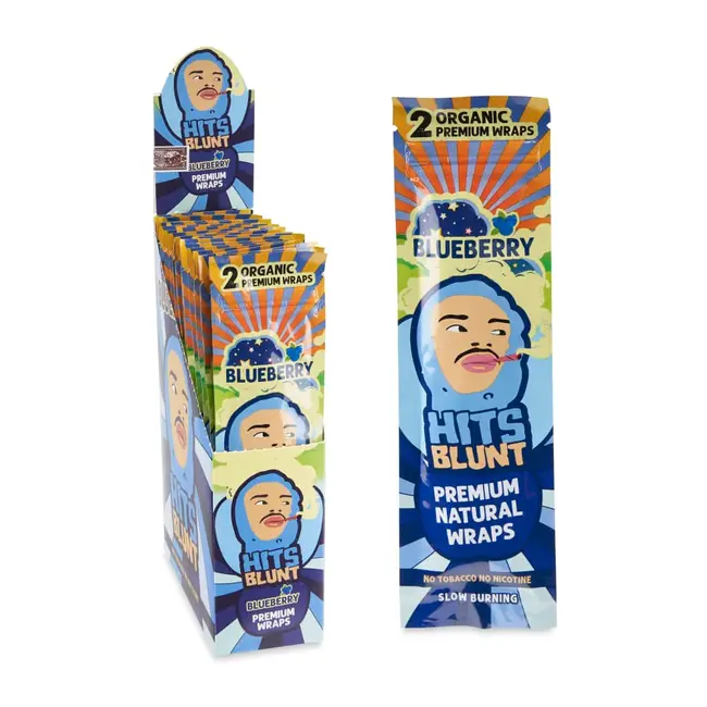 HITS BLUNT HITS BLUNT HEMP WRAP (2 PACK)