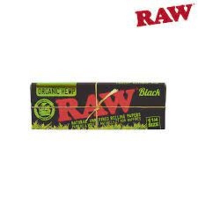 RAW RAW BLACK ORGANIC ROLLING PAPER