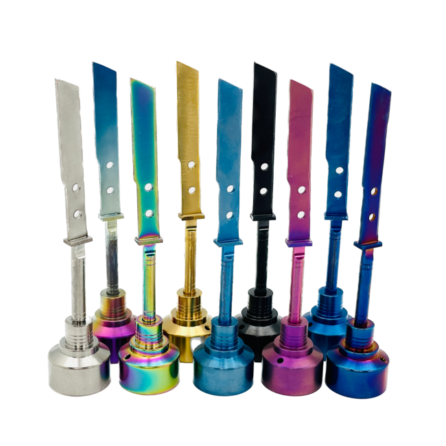 TITANIUM DAB TOOL WITH CARB CAP 22G -CP29