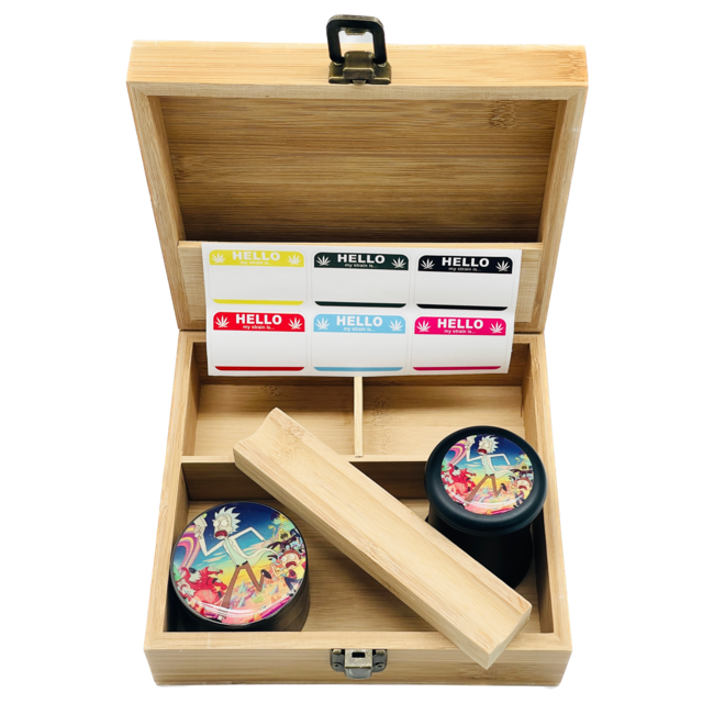 BAMBOO BAMBOO WOOD LARGE SMOKING KIT