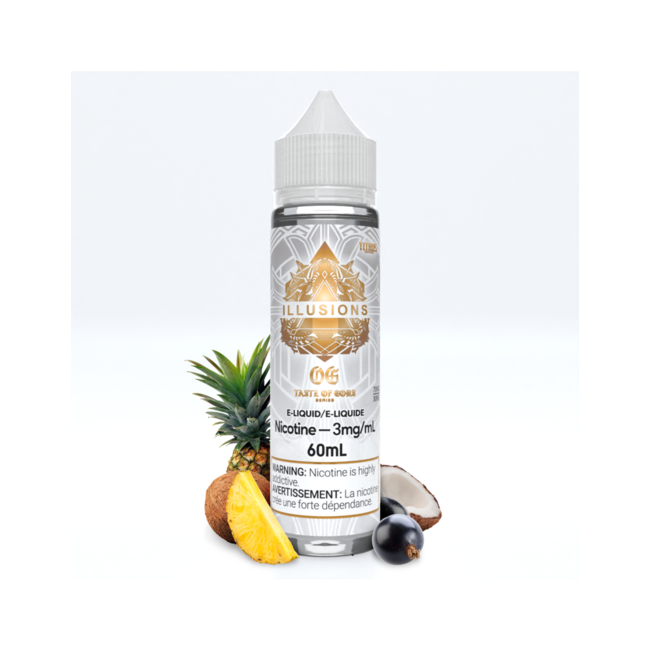 Illusions Vapor ILLUSIONS FREE BASE E-LIQUID