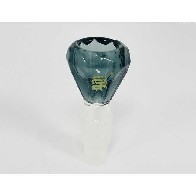 CRYSTAL GLASS 14/18MM DIAMOND GLASS BOWL