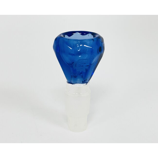 CRYSTAL GLASS 14/18MM DIAMOND GLASS BOWL