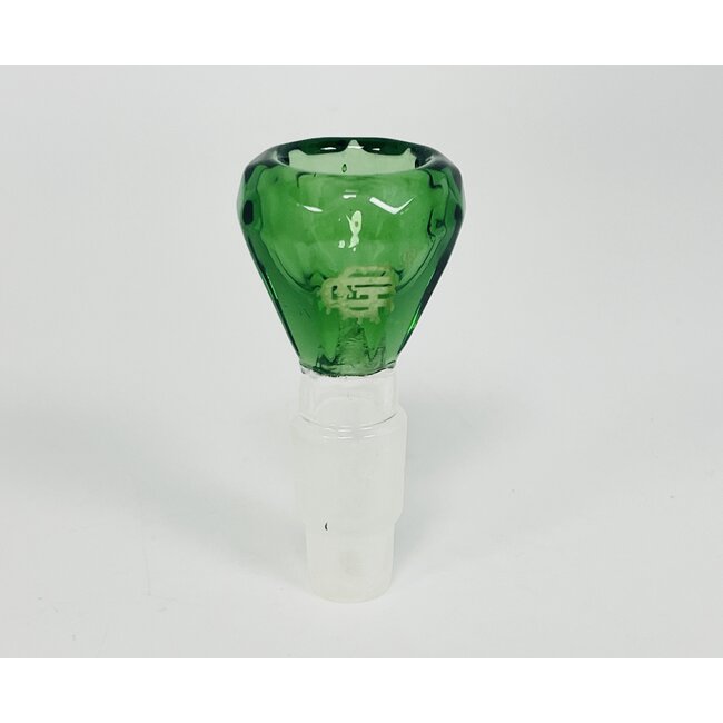 CRYSTAL GLASS 14/18MM DIAMOND GLASS BOWL