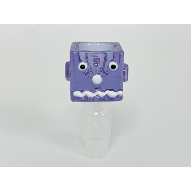 CRYSTAL GLASS 14/18MM  BUDDY CUBE GLASS BOWL