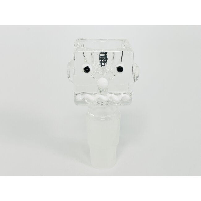 CRYSTAL GLASS 14/18MM  BUDDY CUBE GLASS BOWL