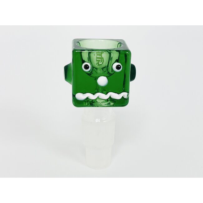 CRYSTAL GLASS 14/18MM  BUDDY CUBE GLASS BOWL