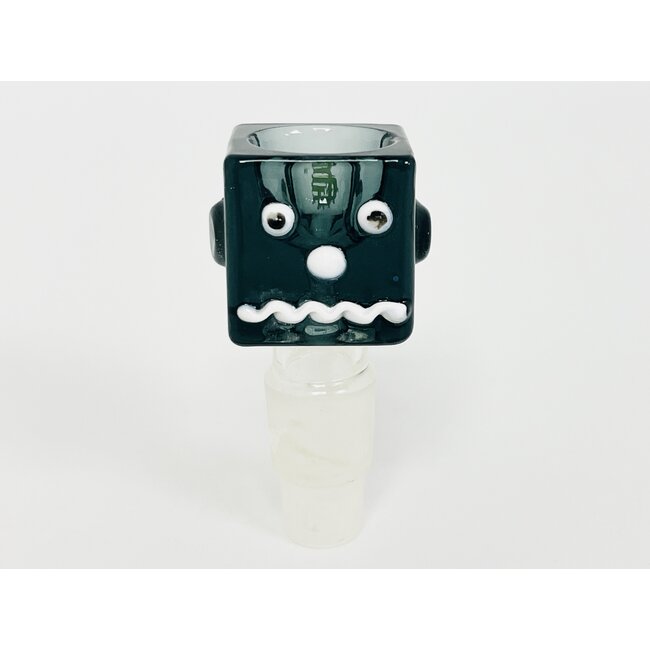 CRYSTAL GLASS 14/18MM  BUDDY CUBE GLASS BOWL