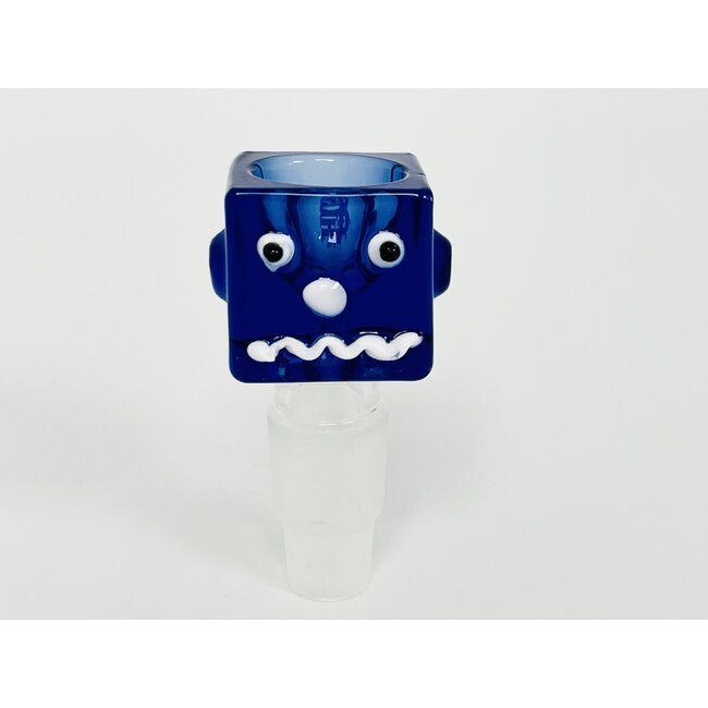 CRYSTAL GLASS 14/18MM  BUDDY CUBE GLASS BOWL