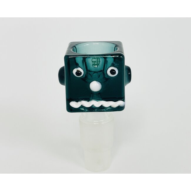 CRYSTAL GLASS 14/18MM  BUDDY CUBE GLASS BOWL