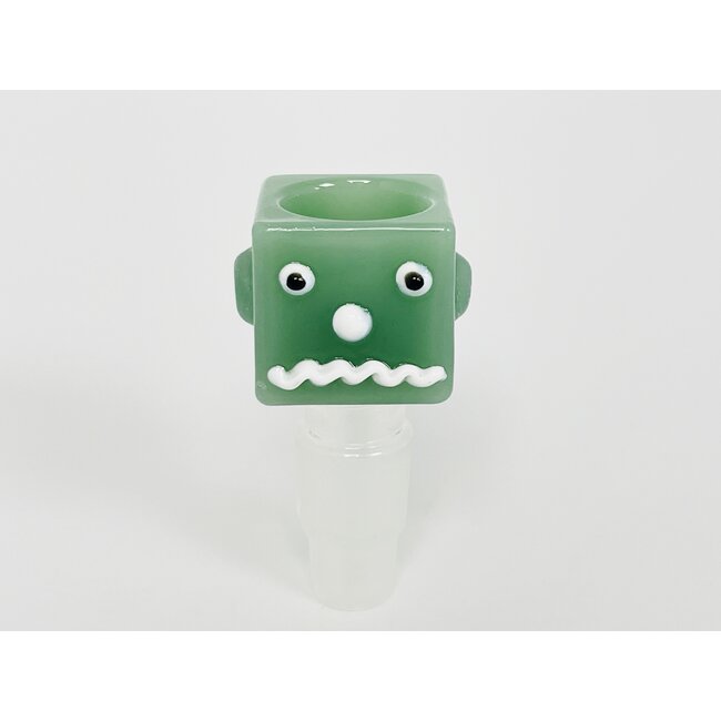 CRYSTAL GLASS 14/18MM  BUDDY CUBE GLASS BOWL