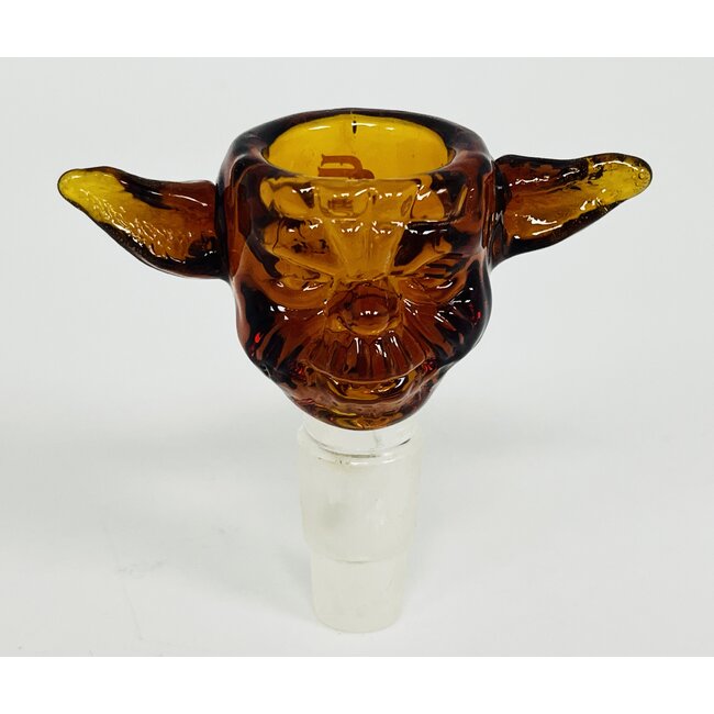 CRYSTAL GLASS 14/18MM ALIEN GLASS BOWL