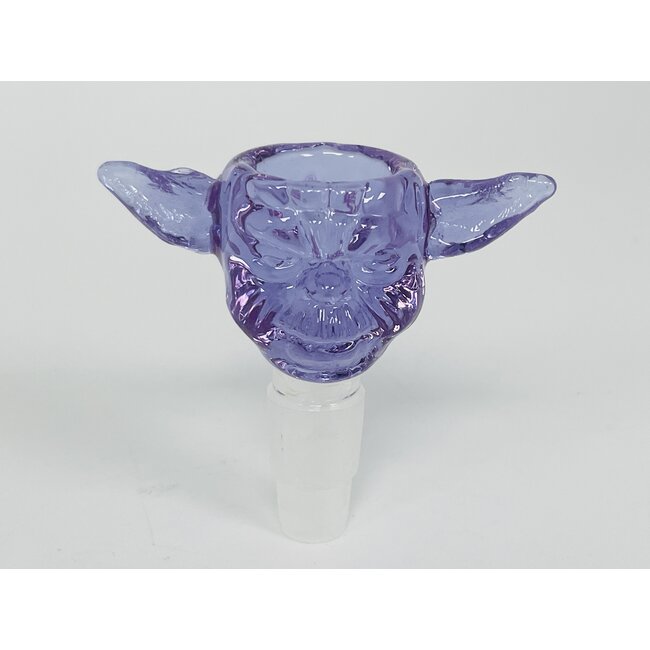 CRYSTAL GLASS 14/18MM ALIEN GLASS BOWL