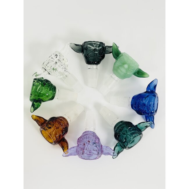 CRYSTAL GLASS 14/18MM ALIEN GLASS BOWL