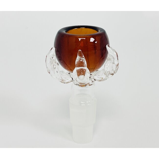 CRYSTAL GLASS 14MM/18MM CLAW GLASS BOWL