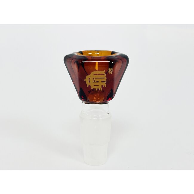 CRYSTAL GLASS 14/18MM CUTTING SHAPE GLASS BOWL