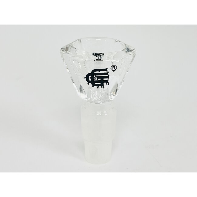 CRYSTAL GLASS 14/18MM CUTTING SHAPE GLASS BOWL