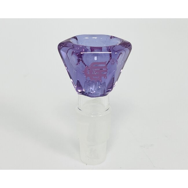 CRYSTAL GLASS 14/18MM CUTTING SHAPE GLASS BOWL