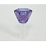 CRYSTAL GLASS 14/18MM CUTTING SHAPE GLASS BOWL