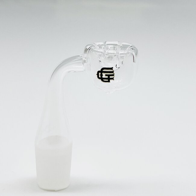 CHRYSTAL GLASS 18MM MALE ROUNDED BANGER