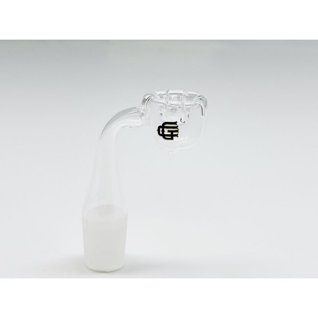 CHRYSTAL GLASS 18MM MALE ROUNDED BANGER