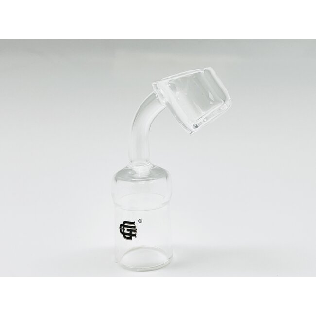 CHRYSTAL GLASS 8MM FEMALE THICK QUARTZ BANGER