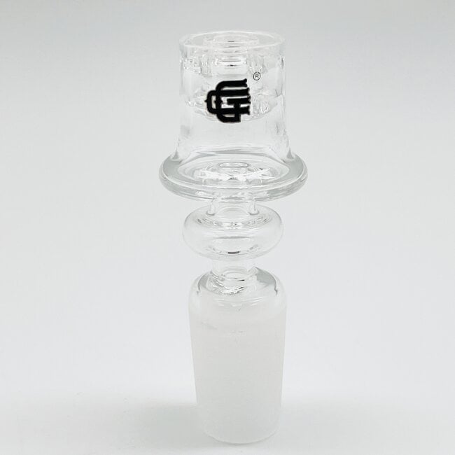 CHRYSTAL GLASS 18MM MALE DOMLESS DAB NAIL BANGER