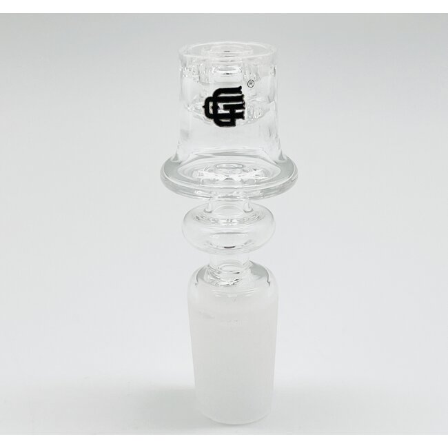 CHRYSTAL GLASS 18MM MALE DOMLESS DAB NAIL BANGER