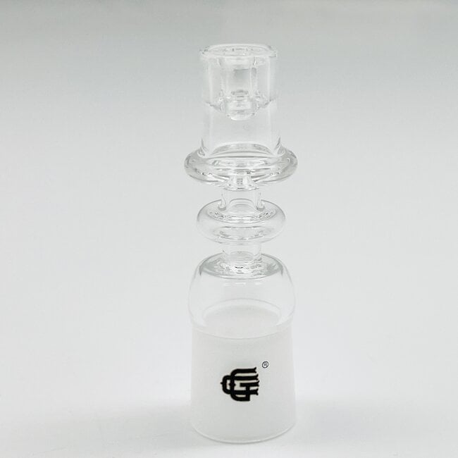 CHRYSTAL GLASS DAISY DOMELESS QUARTZ NAIL 18MM FEMALE