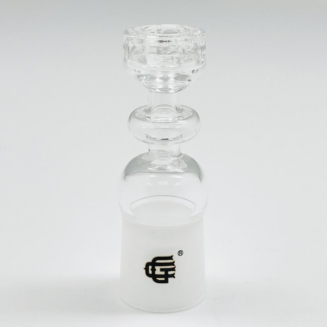 CRYSTAL GLASS 18MM FEMALE KNOT DOMELESS NAIL