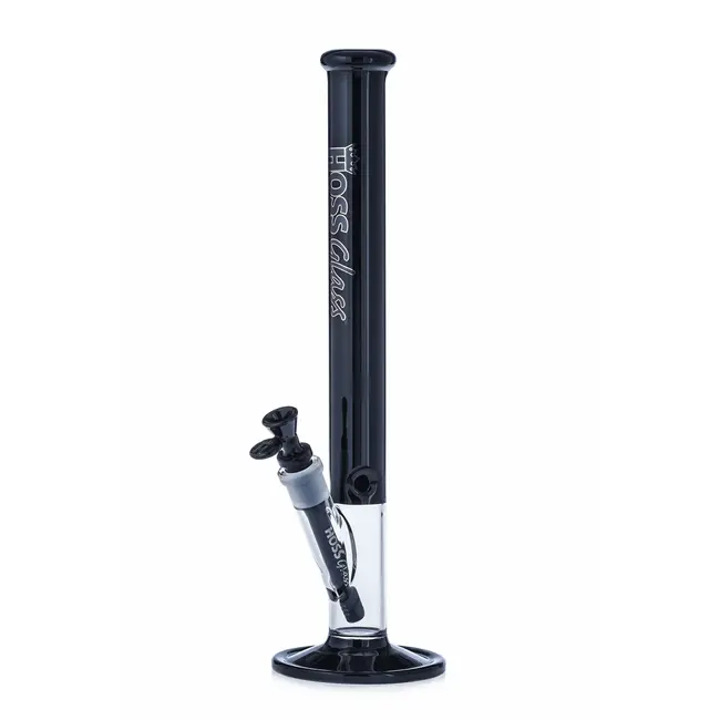 HOSS GLASS 16'' HOSS GLASS DIAMETER COLORED STRAIGHT W/WINDOW BASE  -H071