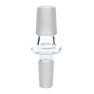 CHRYSTAL GLASS CHRYSTAL GLASS ADAPTER 18MM MALE TO 14MM MALE