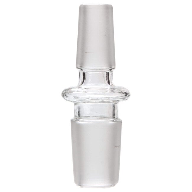 CRYSTAL GLASS ADAPTER 14&18MM MALE