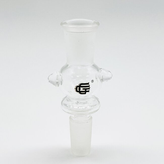 CHRYSTAL GLASS ADAPTER 14MM MALE TO 14MM FEMALE