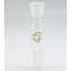 CHRYSTAL GLASS ADAPTER 18MM MALE TO 18MM FEMALE WITH PERC