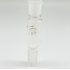 CHRYSTAL GLASS ADAPTER 18MM MALE TO 18MM FEMALE WITH PERC
