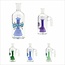 KAPOW 14MM  BEAKER PERC 90DEGREE ASH CATCHER CE119